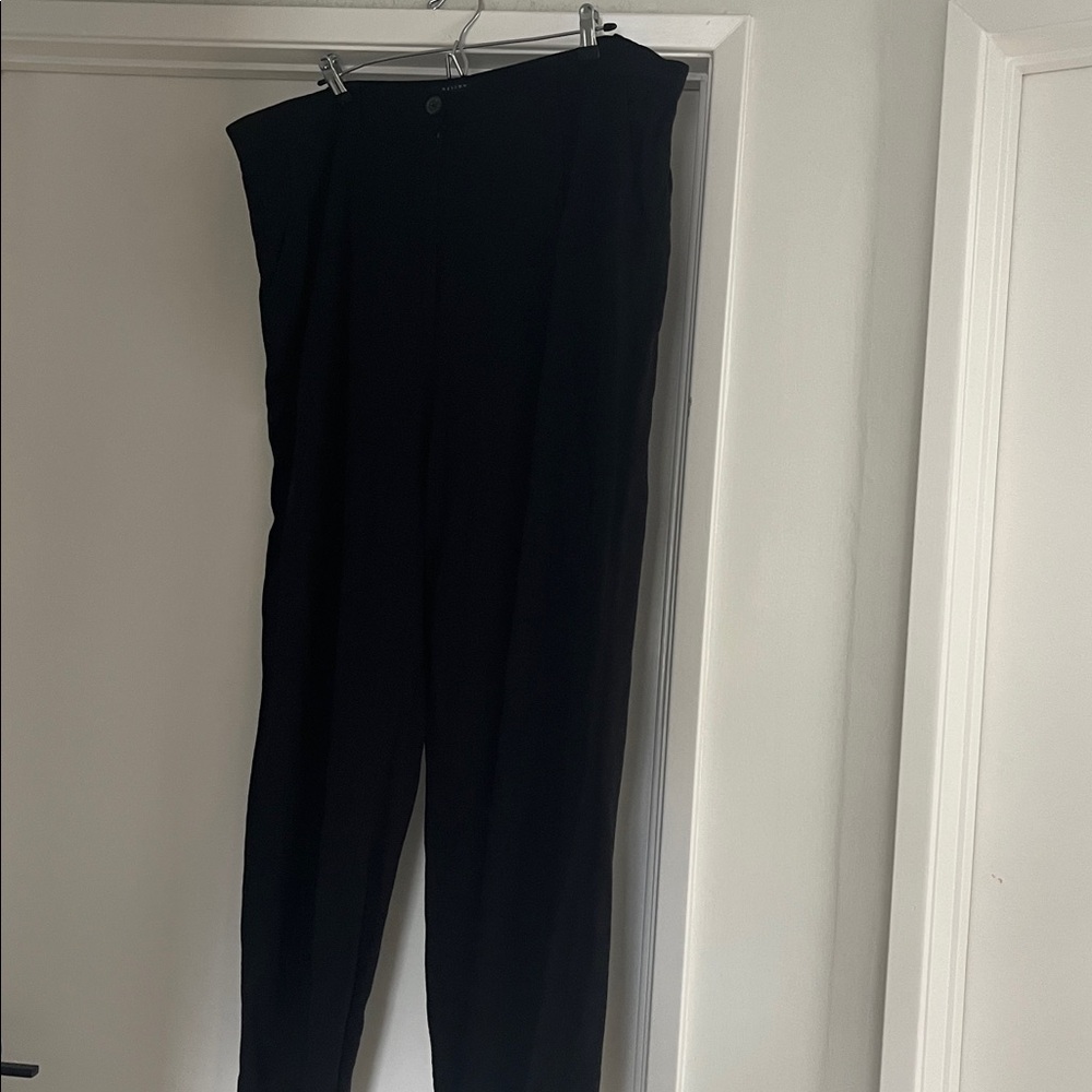 Black High-Waisted Pants